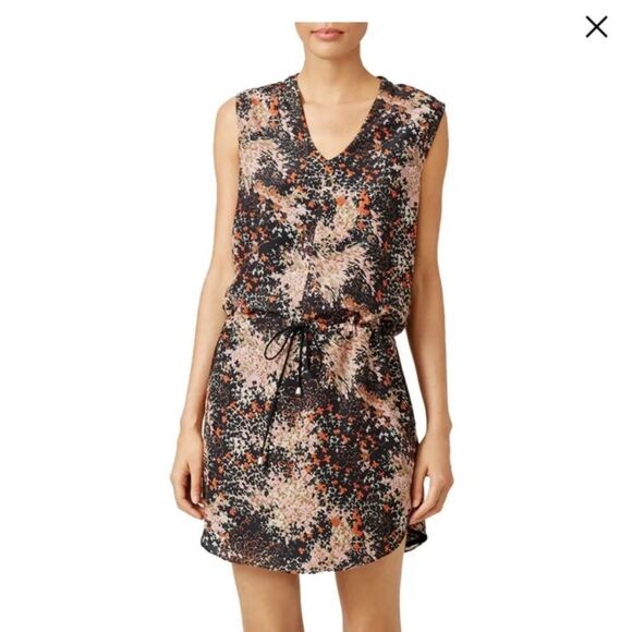 New Karen Zambos abstract colton shirt dress small - Picture 1 of 7